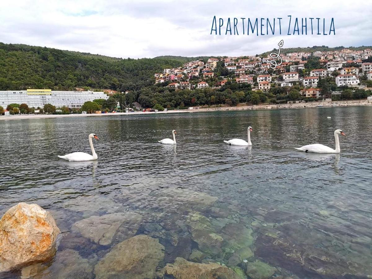 Apartment Zahtila Rabac Exterior foto